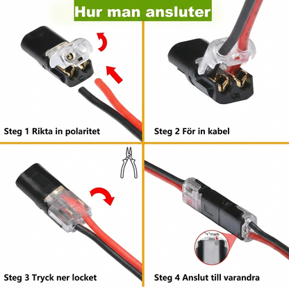 Bäverkoppling - Slipp jobbiga kabelskor